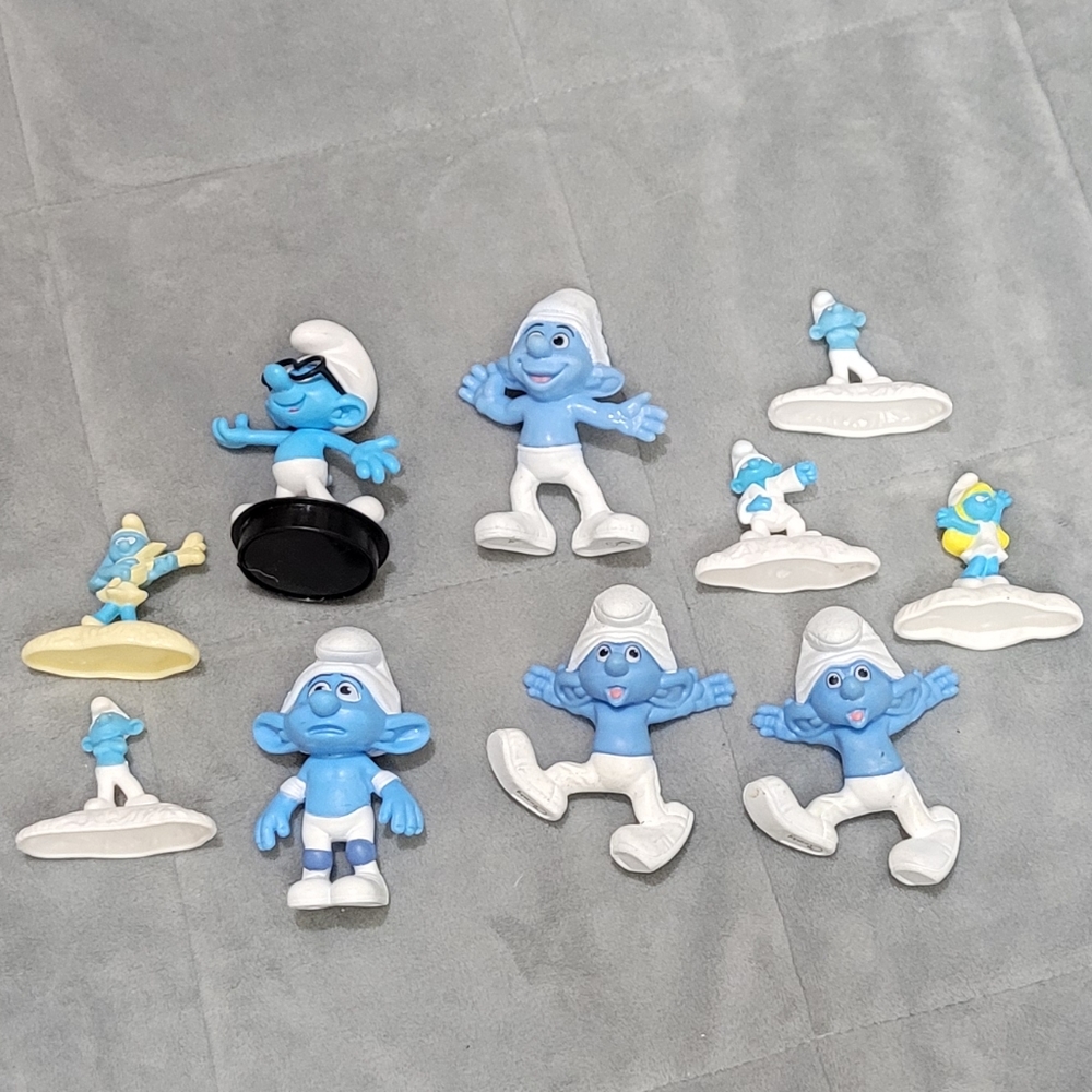 Smurfs Figurine Lot